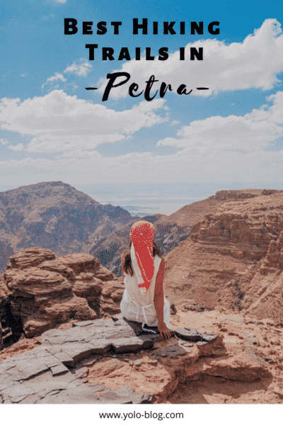 Best hiking trails in Petra Jordan