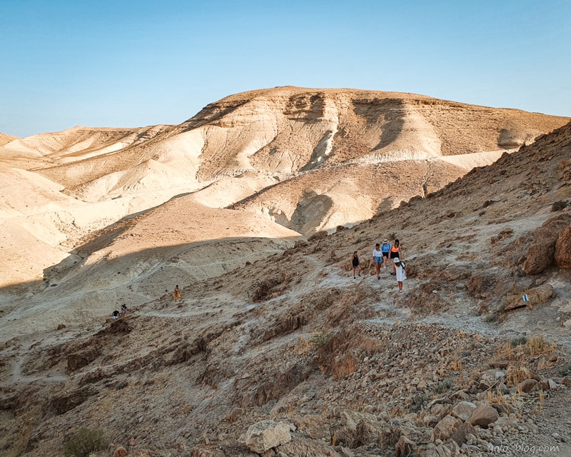 מסלול טיול במדבר יהודה