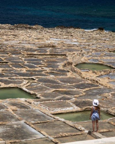 תבניות מלח בגוזו Xwejni Salt pans gozo