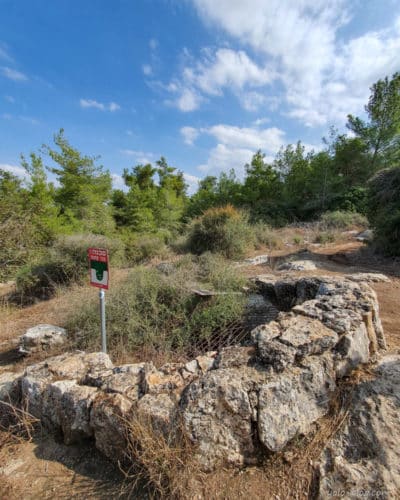 מסלול בארות ובורות המים פארק בריטניה