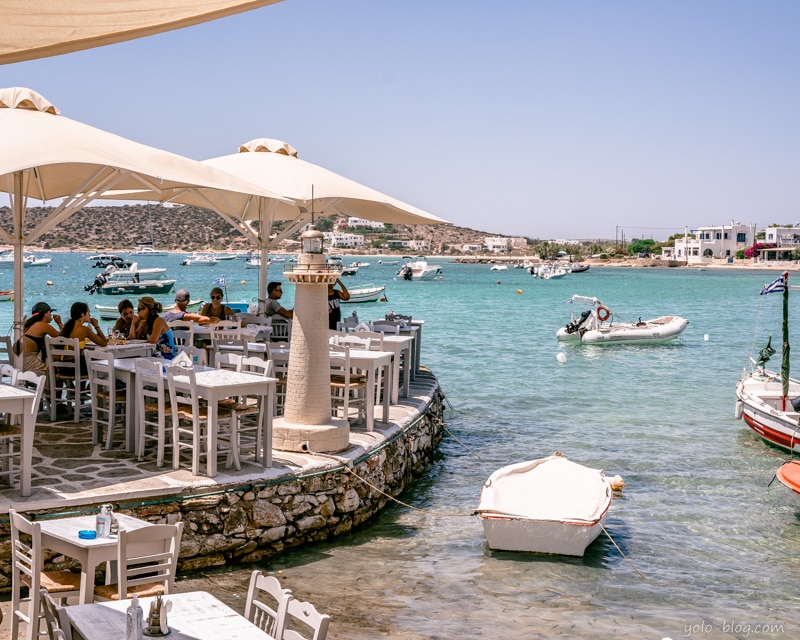 מסעדה על הים בפארוס